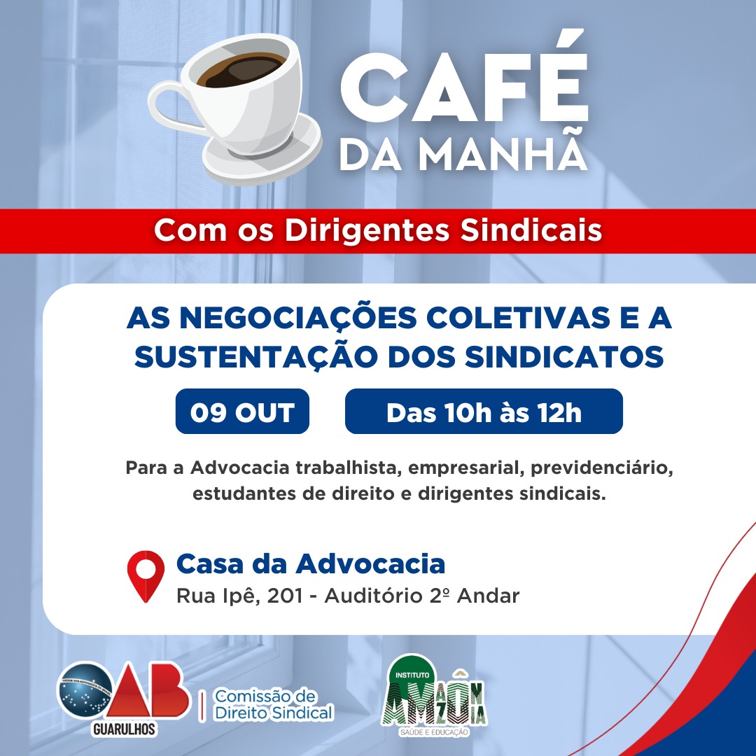 Café da Manhã na OAB Guarulhos