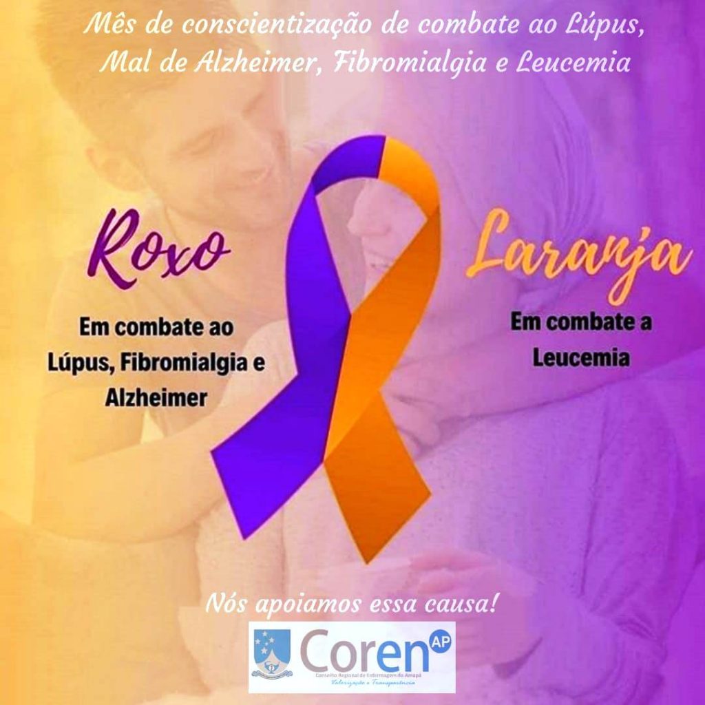 Fevereiro Roxo e Laranja