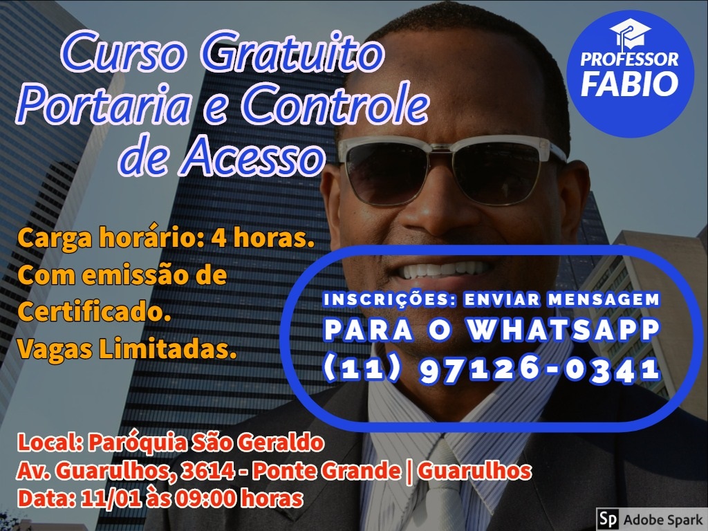 Curso de Portaria e Controle de Acesso Grátis.